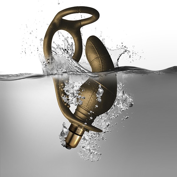 DR. ROCCO'S DAUNTLESS VIBRATING PROSTATE & PERINEUM MASSAGER