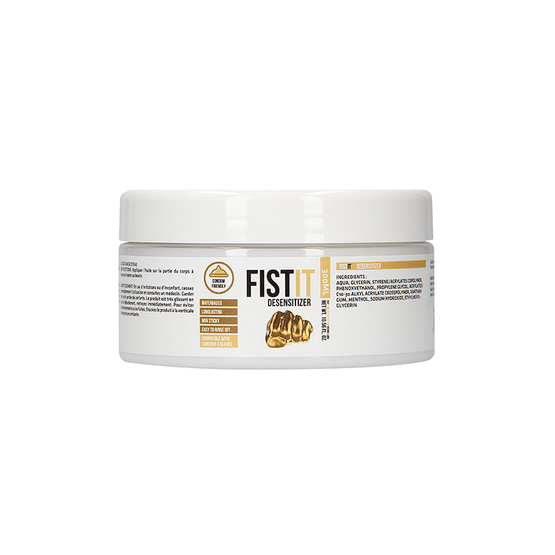 FIST IT NUMBING WATER-BASED FISTING LUBE 300ML / 10.56 OZ.