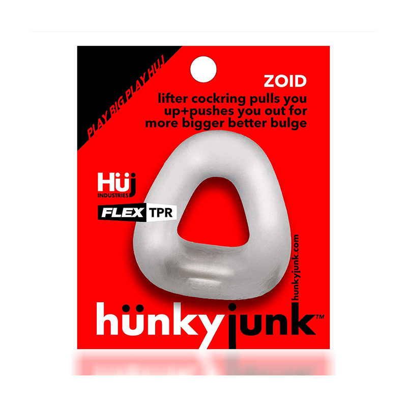 HUNKYJUNK ZOID TRAPEZOID LIFTER COCKRING CLEAR ICE