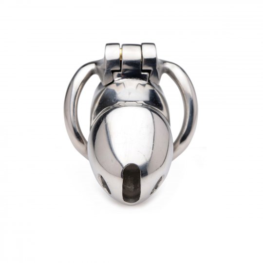 RIKERS 24-7 STAINLESS STEEL LOCKING CHASTITY CAGE