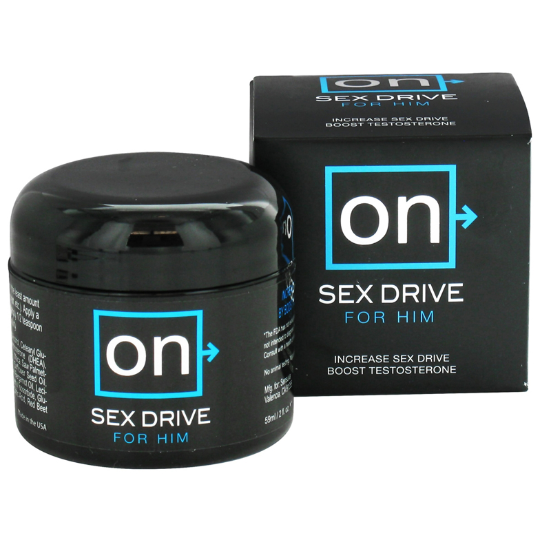 ON SEX DRIVE FOR HIM TESTOSTERONE BOOSTER 2 FL OZ