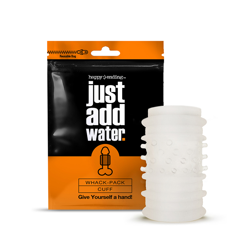 HAPPY ENDING JUST ADD WATER SELF-LUBRICATING WHACK PACK - CUFF STYLE