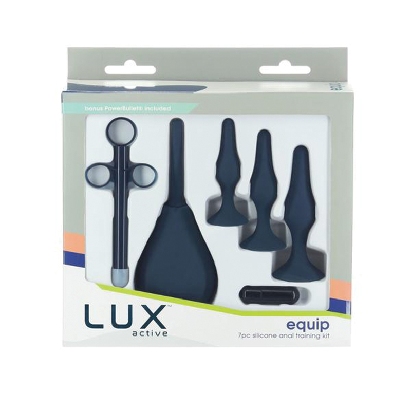 LUX ACTIVE EQUIP 7-PIECE ANAL TRAINING KIT