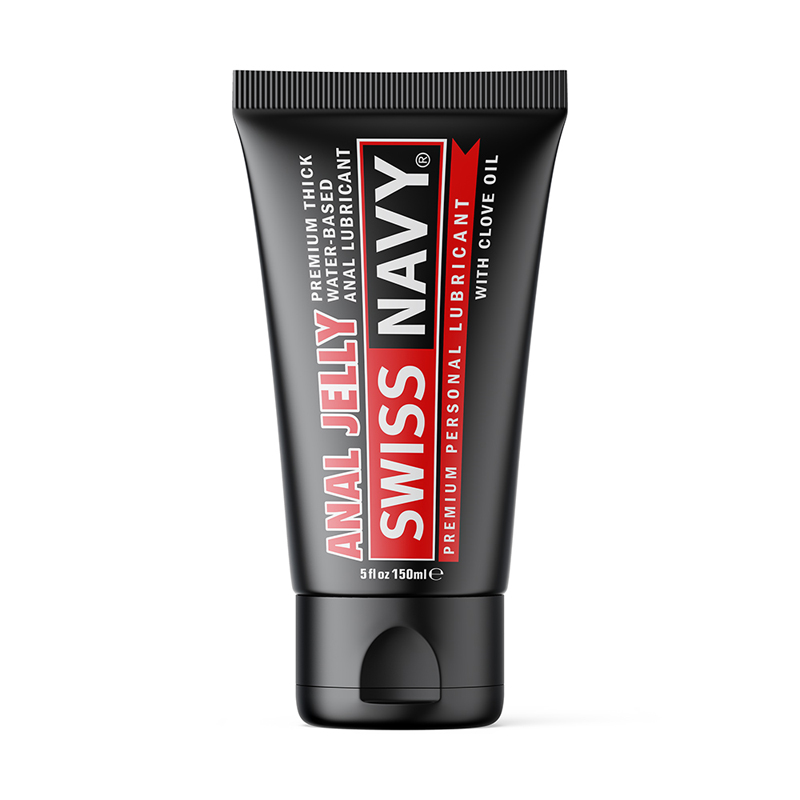 SWISS NAVY ANAL JELLY PREMIUM WATER BASED LUBRICANT WITH CLOVE OIL