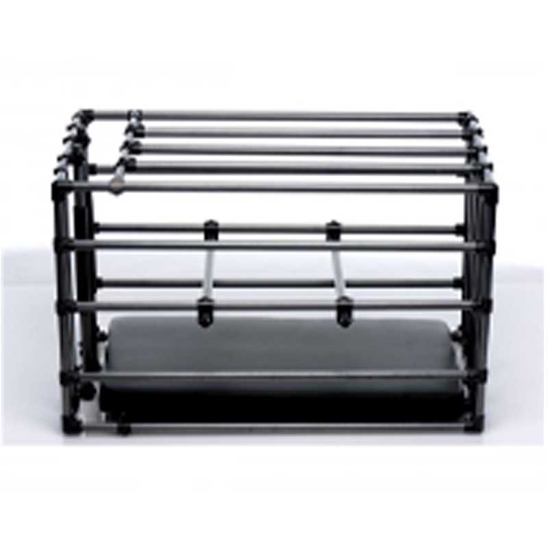 KENNEL ADJUSTABLE PUPPY CAGE WITH PADDED KNEELING BOARD