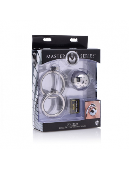 SOLITARY EXTREME CONFINEMENT CHASTITY CAGE