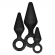 BLUSH ANAL ADVENTURES 3-PIECE LOOP ANAL PLUG KIT