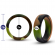 NO-SLIP CAMO COCK RING - GREEN